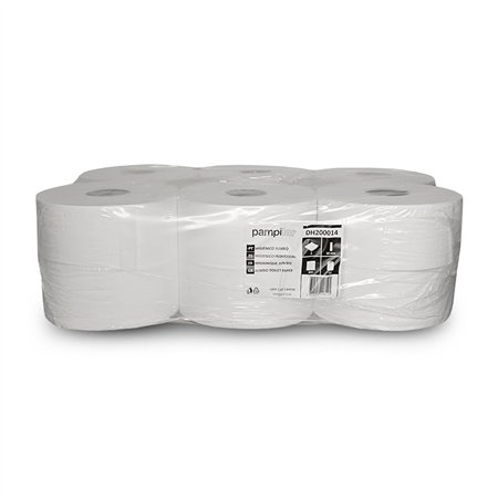 Papel Higiénico (Jumbo) 180mts 2Fls 30g Pampilar 12un