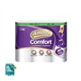 Papel Higiénico Doméstico 18mts 3Fls 48g Acolchoado 6 Rolos