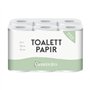 Papel Higiénico Doméstico 18mts 3Fls 45g Softness 12 Rolos