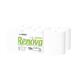 Papel Higiénico (Jumbo) 120mts 2Fls 34g Renova Green 12un