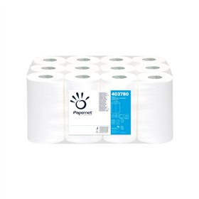 Rolo Espiral 057mx21,4cm 40g 2Fls PAPERNET Picotado 12un
