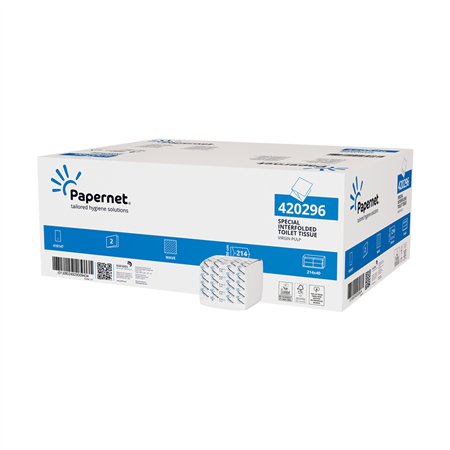 Papel Higiénico Folha/Folha Papernet 21x9,8cm 221x408560un