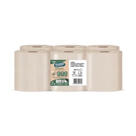 Papel Higiénico (Jumbo) 120mts 2Fls 30g Amoos Naturally 12un
