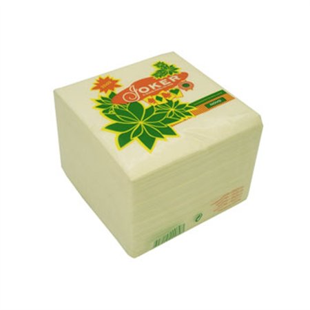 Guardanapos 22x22cm 2Fls Branco Joker 100un