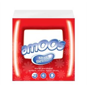 Guardanapos 33x33 1Fl Branco Amoos 100un