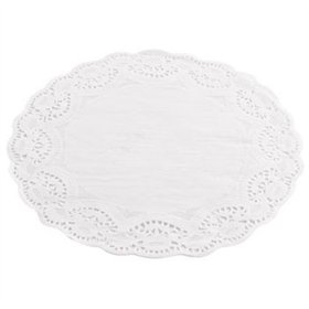 Naperons Papel Redondos 37cm 53gr Pack 250un