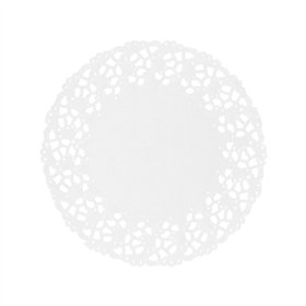 Naperons Papel Redondos 9cm 53g Pack 250un