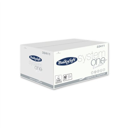 Recargas Guardanapos 32x21,3 2Fls Zig-Zag 40maços8960un