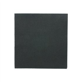 Guardanapos 33x33 2Fls Preto P&P 50un