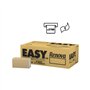 Toalhas Mão ZigZag 19x21,5cm 1F Renova Easy Natural 2700un