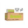 Toalhas Mão ZigZag 22x21,5cm RenovaGreen Branco 20x1803600