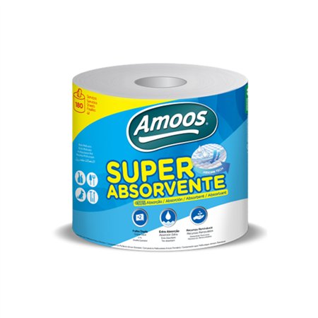 Rolo Multiusos 045mx20,7cm 36g 2Fls AMOOS Super 1un