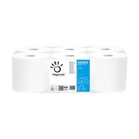 Rolo Espiral 100mx17,9cm 35g 2Fls PAPERNET Picotado 6un