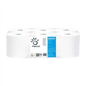 Rolo Espiral 125mx17,9cm 35g 2Fls PAPERNET Picotado 6un
