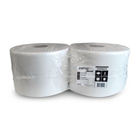 Rolo Industrial 250mx22,3cm 34g 2Fls PAMPILAR Picotado 2un