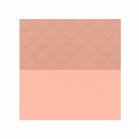 Toalhas Mesa Dobrada 70x70cm Celulose Salmão Cx 500