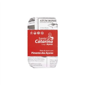 Filete Atum Santa Catarina c/Pimenta Açores 120g