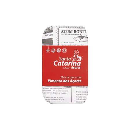 Filete Atum Santa Catarina c/Pimenta Açores 120g