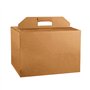 Caixa Auto-Montável 350x250x240mm com Pega Cabaz 1un