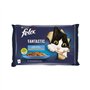 Alimento Húmido para Gato Felix Fantastic Peixe 4x85gr