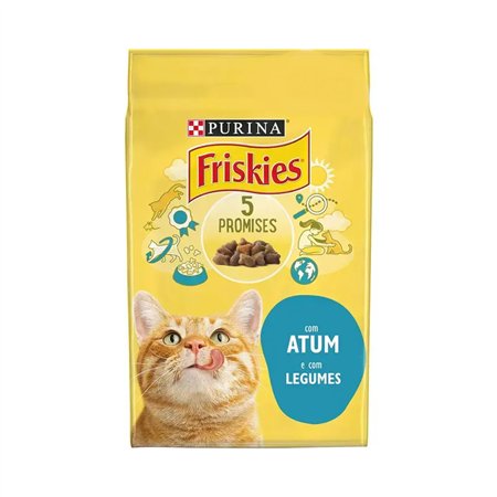 Alimento Seco para Gato Friskies Atum/Legumes Adulto 1,5Kg