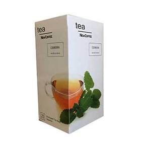 Chá Tisana em Bolsas NewCoffee Cidreira 25un