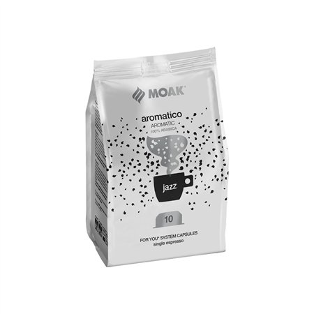 Café Cápsulas ForYou Single MOAK Aromatico Jazz 100un