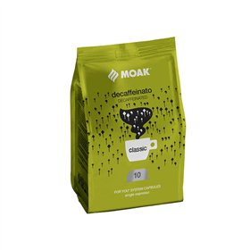 Café Cápsulas ForYou Single MOAK Descafeinado 100un