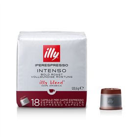 Café Cápsulas IperEspresso ILLY Torra Intensa Pack 18un