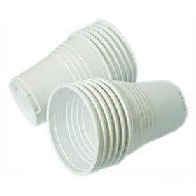 Copos 080ml Plástico 3oz Branco 50un