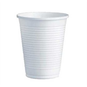 Copos 200ml Plástico 7oz Branco (Água/Chá) 100un