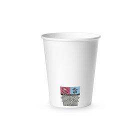 Copos 200ml Papel 7oz Branco 100un