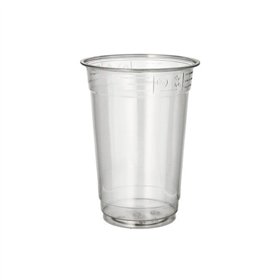 Copos 300ml PET 10oz 11,7cm Transparente 50un