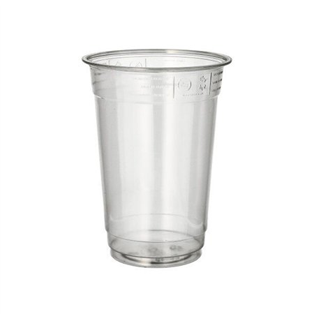 Copos 500ml PET 17oz 14,9cm Transparente 50un