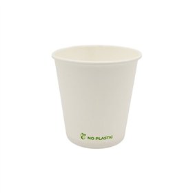 Copos 118ml Papel 4oz Plastic Free Branco 50un