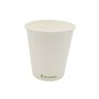 Copos 210ml Papel 7oz Plastic Free Branco 50un