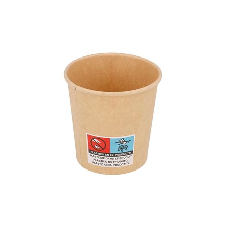 Copos 090ml Cartão Kraft 3oz Bebidas Quentes 50un
