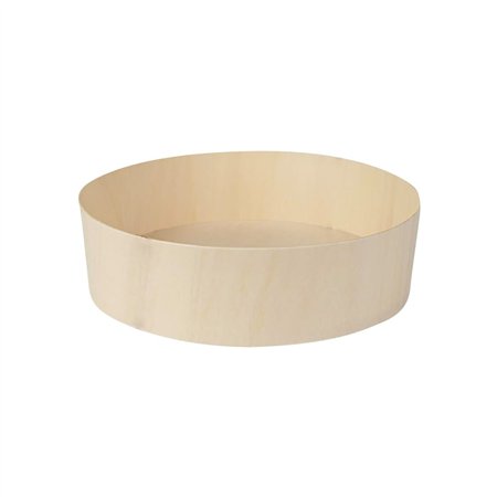 Taça Madeira Ø 15,5x4,5cm Natural 25un