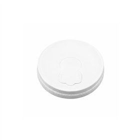 Tampas Copos Papel 120ml Ø6,2cm Branco 50un