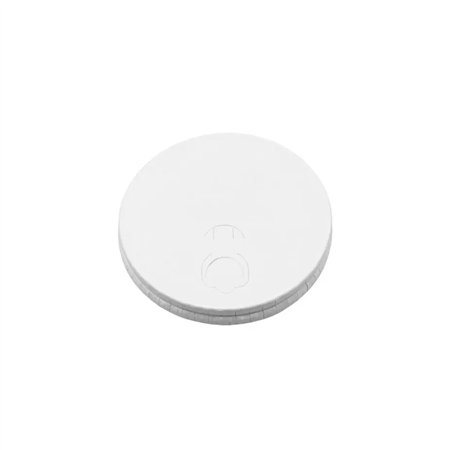 Tampas Copos Papel 360ml Ø9cm Branco 50un
