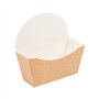 Caixa Bagel Scoop Kraft 120x45x120mm ThePack 100un