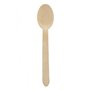 Colheres Sopa Madeira 16cm 100un