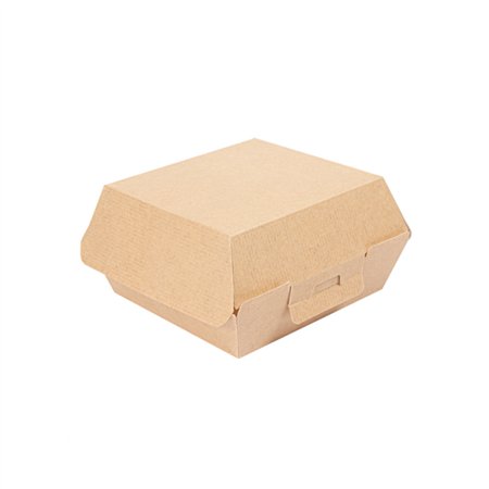 Caixa Hamburguer THEPACK 6,2x12,5x13cm Natural 50un