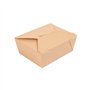 Caixa Cartolina Kraft 15,2x12,1x6,5cm 1350ml THEPACK 50un