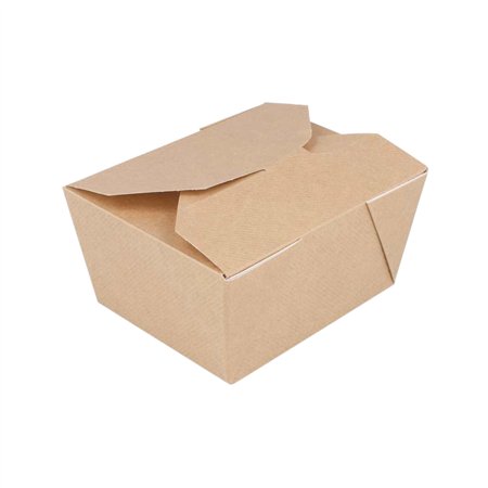 Caixa Cartolina Kraft 11,3x9x6,3cm 780ml THEPACK 50un