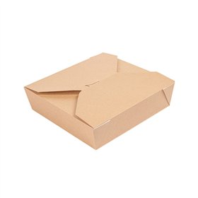 Caixa Cartolina Kraft 21,7x21,7x6cm 2910ml THEPACK 100un