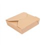 Caixa Cartolina Kraft 21,7x21,7x6cm 2910ml THEPACK 100un