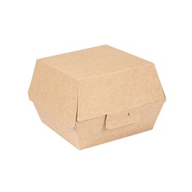 Caixa Hamburguer THEPACK 14,4x13,6x9,2cm Natural 50u