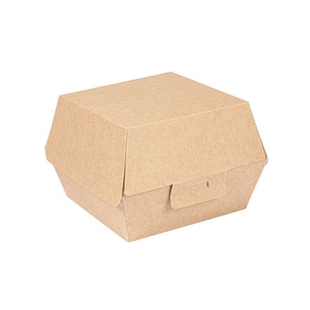 Caixa Hamburguer THEPACK 14,4x13,6x9,2cm Natural 50u