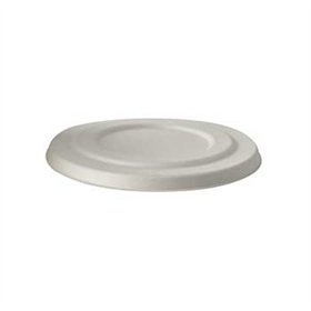 Tampas Tigelas Sopa Cana de Açucar Ø14 cm Natural 600ml 50un